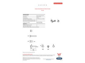 Specification Sheet - Sussex Scala Bath Set 160mm Chrome