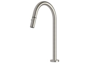 Sussex Pure Hob Sink Outlet with Pull Out Spray PVD Brushed Nickel (4 Star)