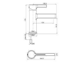 Mizu Stream Basin Mixer (5 Star)