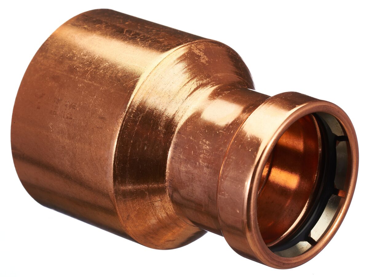 >B< Press Water Fitting Reducer 100mm x 65mm