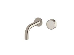 Supporting Image - Sussex Pure Elemental Progressive Bath Mixer System 160mm PVD Brushed Nickel with Aurora Insert