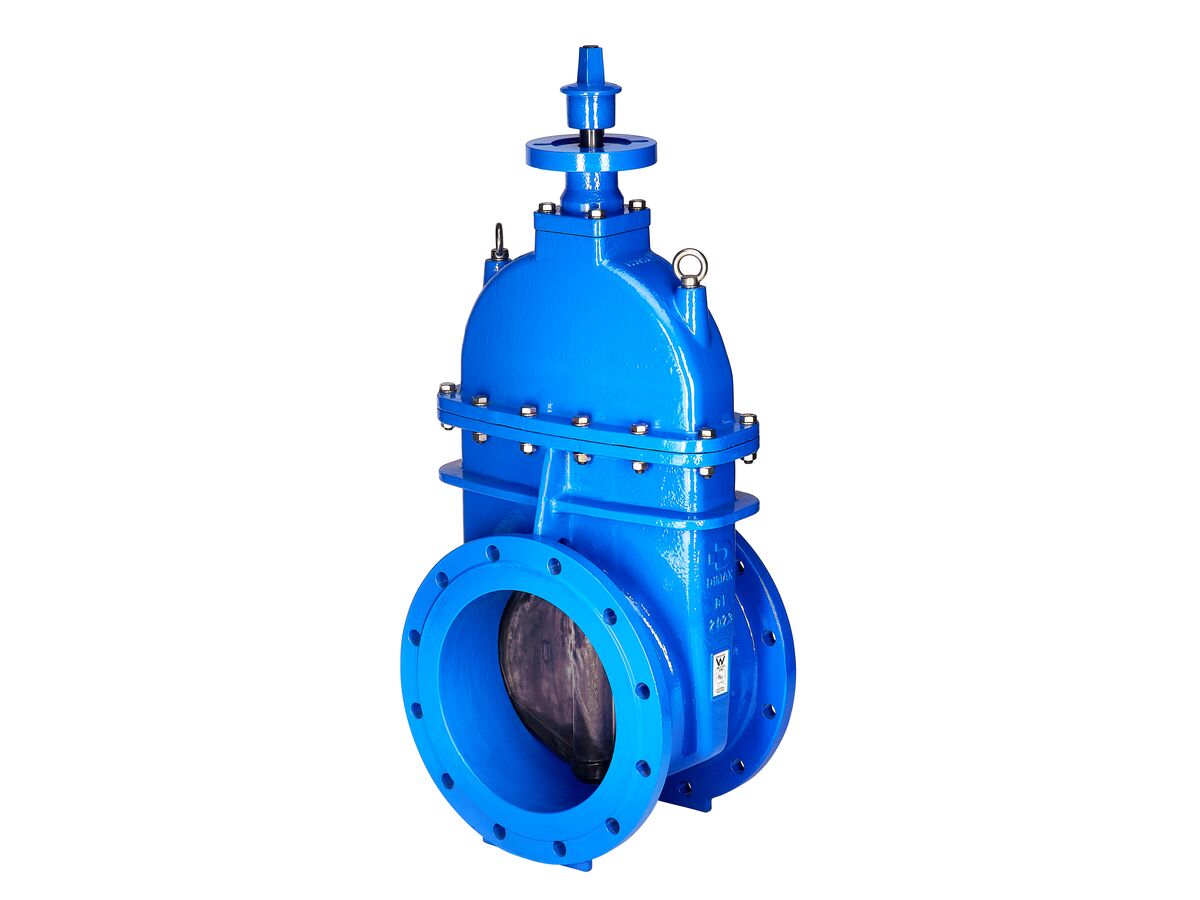 Dimax Resilient Seat Gate Valve (Flange x Flange) PN16 B5 375mm Anticlockwise Close