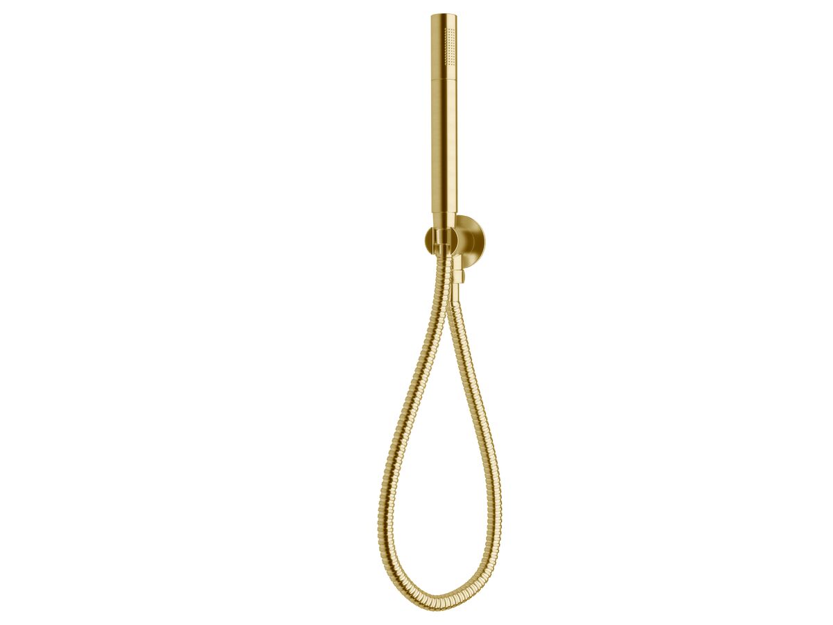 Scala Handshower On Wall Bracket LUX PVD Brushed Pure Gold (3 Star)