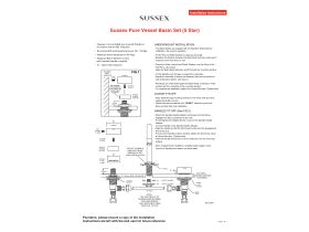 Installation Instructions - Sussex Pure Vessel Basin Set (5 Star)