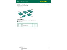 Specification Sheet - Walraven Rapidstrut End Cap