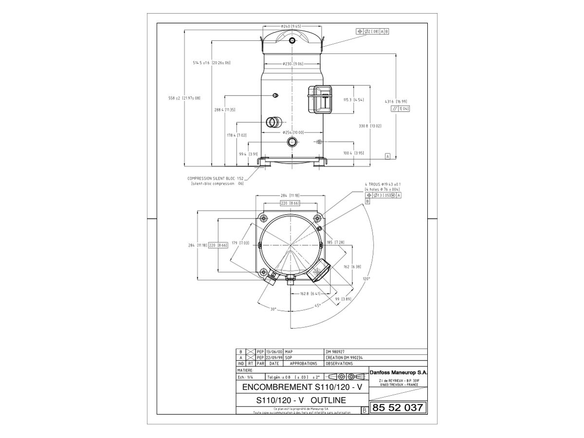Maneurop Scroll Compressor