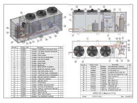 Component Listing - Tecumseh DC-3 21.4KW Medium Three Fan