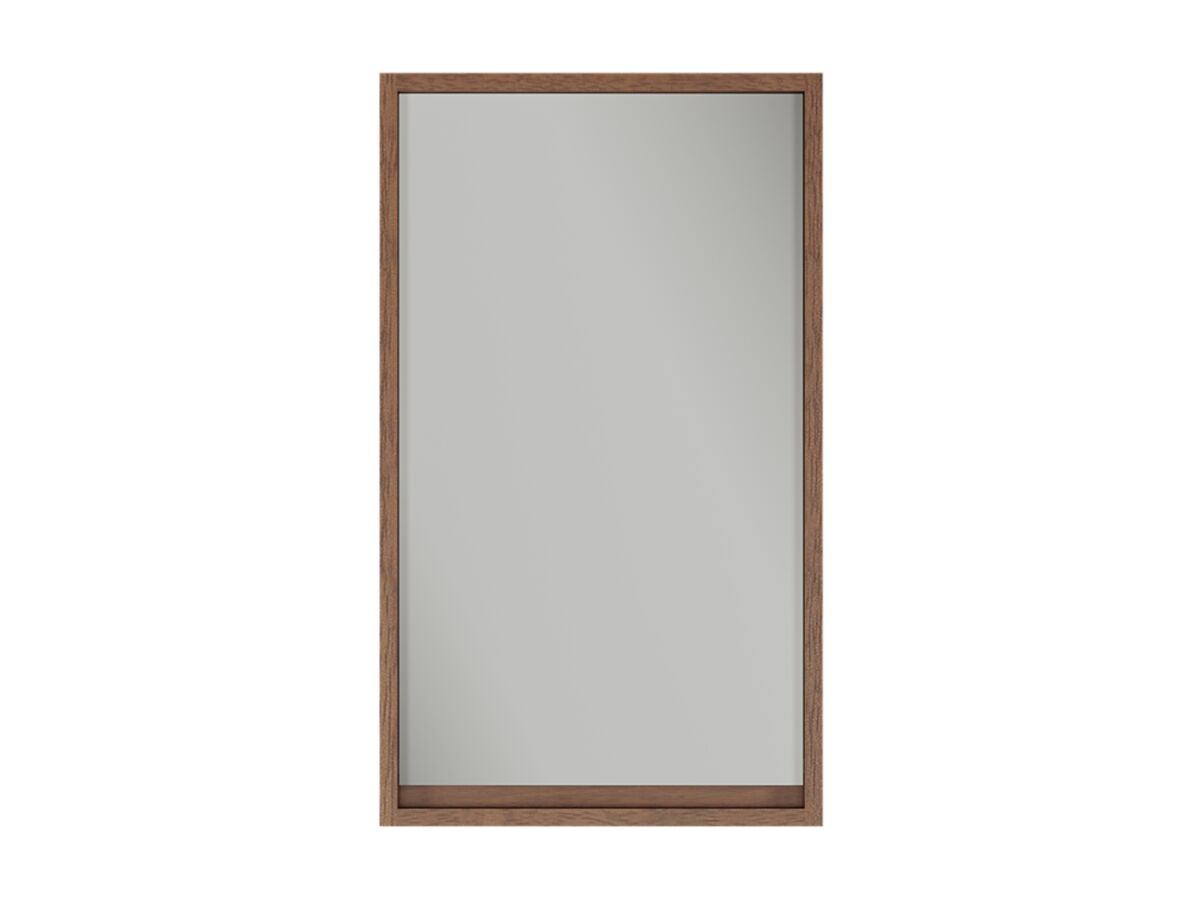 Supporting Image - Kado Aspect 450mm Mirror Cabinet One Door - Florentine Walnut