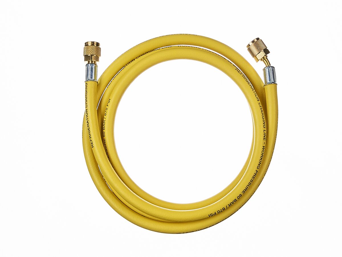 Refco Yellow Charging Hose 1/4" x 72 CL-72-Y