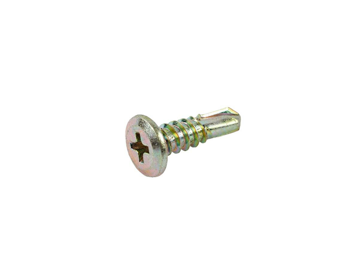 Bridgland Wafer Head Screw Metal Yellow Zinc 10-16 x 16mm (100)