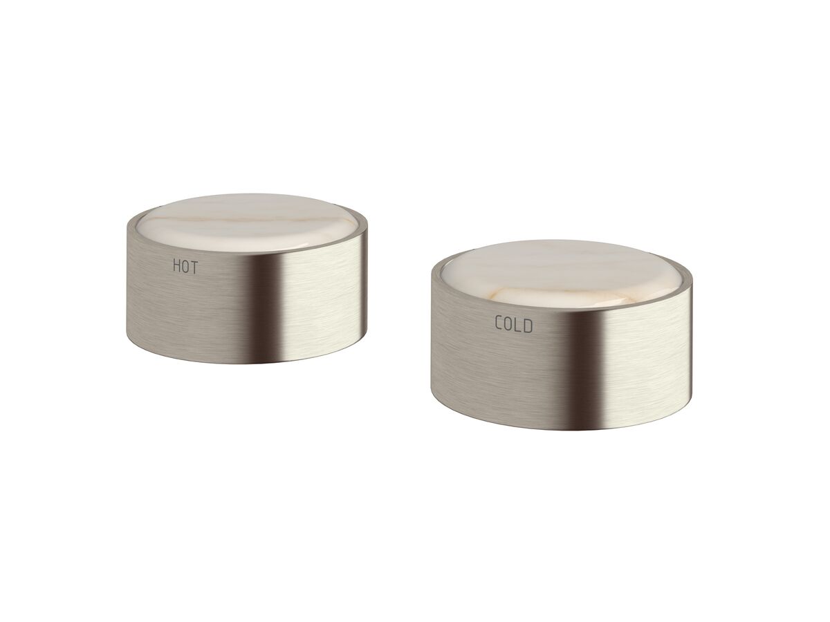 Supporting Image - Sussex Pure Elemental Basin Top Assembly PVD Brushed Nickel Lead Free with Aurora Insert