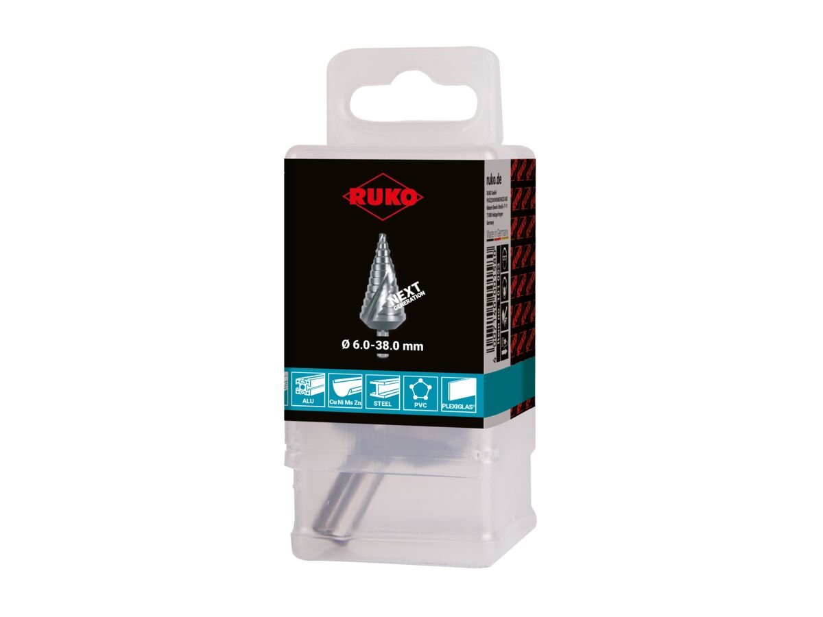 Ruko Step Drill 6 - 38mm