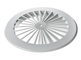 Bradflo Swirl Diffuser - 675mm Round 496mm Neck