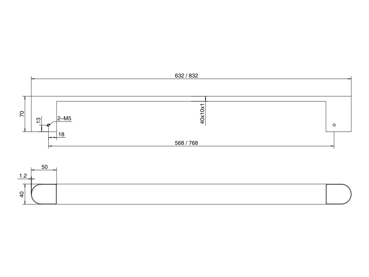 Mizu Soothe Heated Towel Rail (Each)