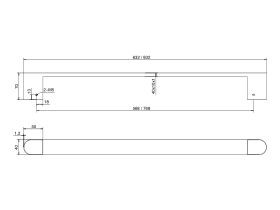 Mizu Soothe Heated Towel Rail (Each)