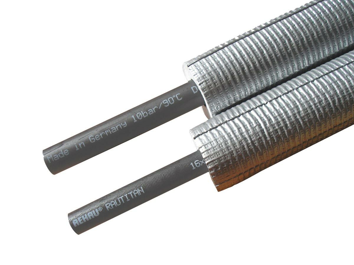 Rautitan Pipe Platinum Preinsulated 16mm x 50mtr