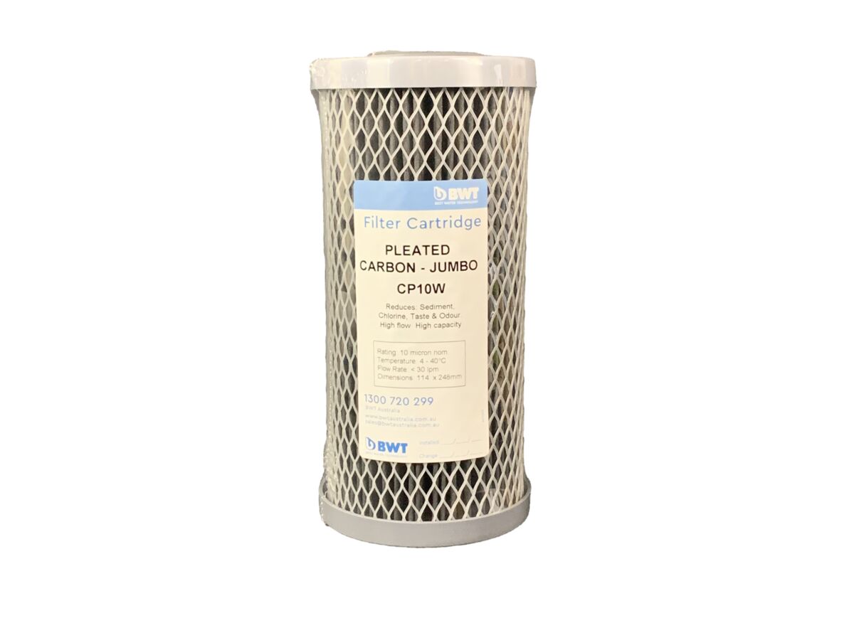 BWT Aus 10" Jumbo Pleated Carbon 10 Mic