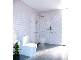 Mizu Drift Assisted Living Straight Rail Chrome