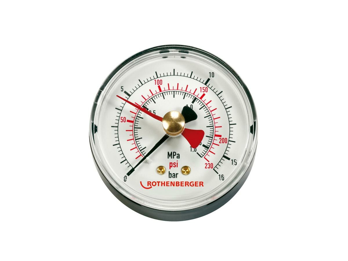 Rothenberger RP50 Repalcement Gauge 60 Bar