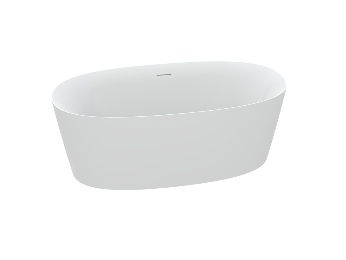 Hero - Kado Lux Freestanding Bath 1500mm x 700mm x 580mm Matte White