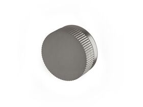 Sussex Pure Progressive Shower/Bath Mixer Tap with Linear Textured Handle PVD Brushed Gunmetal