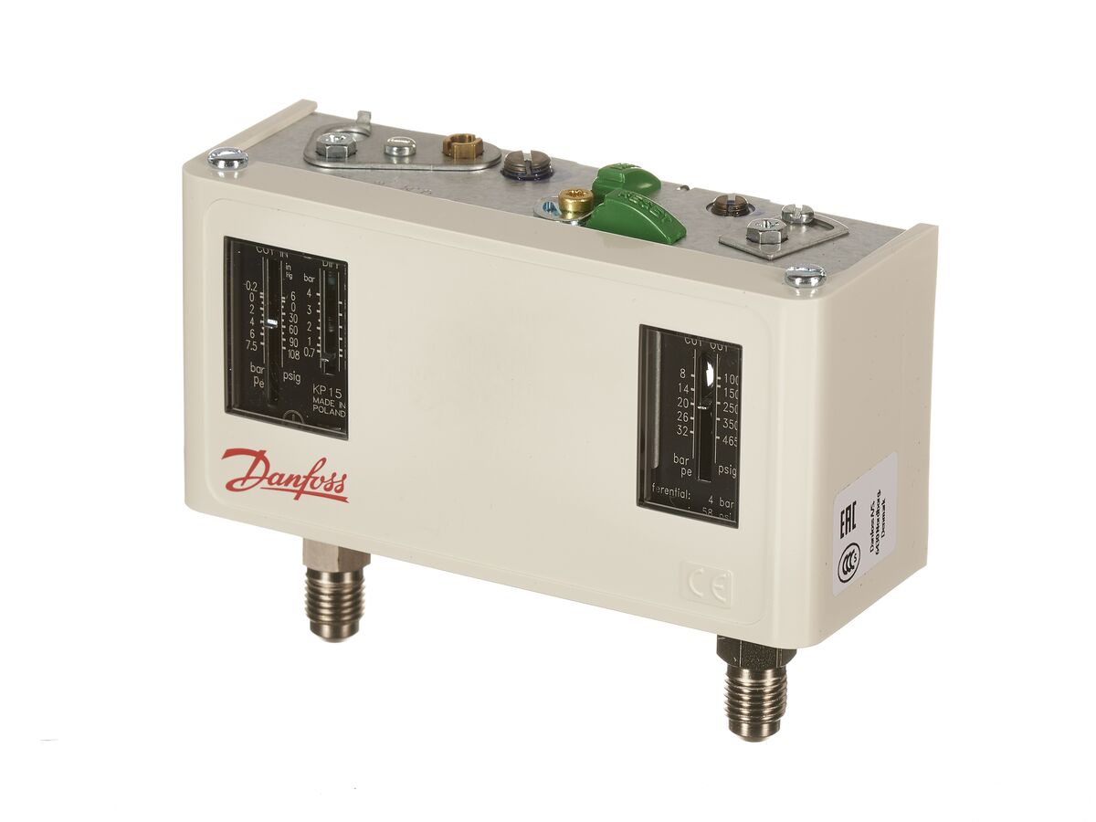 Danfoss KP15 Dual Ppressure Control Conversion Reset