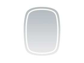 Hero - Kado Aspect Round Rectangle Veil LED Mirror 600mm x 800mm