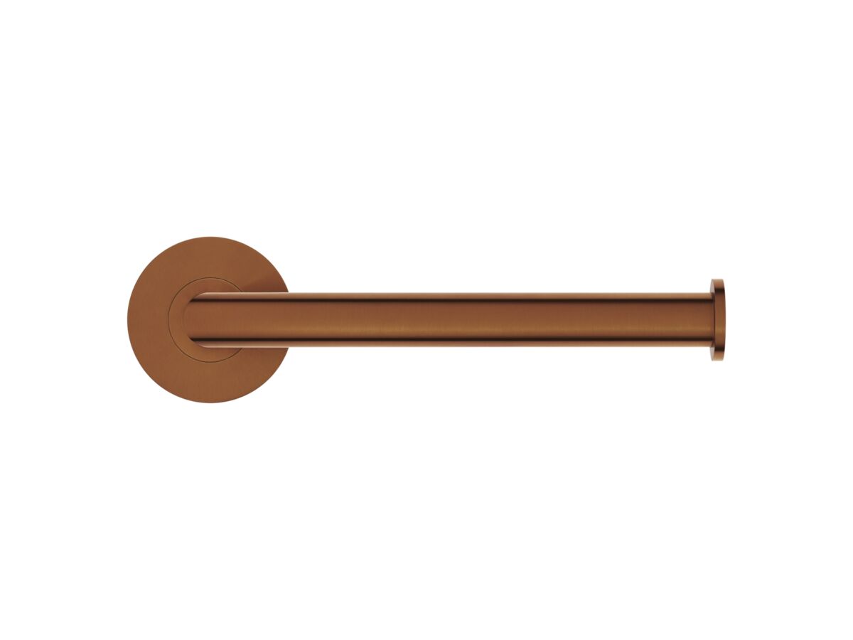 Supporting Image 2 - Mizu Drift Reversible Toilet Roll Holder Brushed Bronze - Front