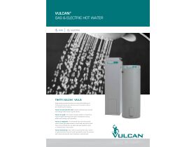 Specification Sheet - Vulcan Freeloader 4 Star Hot Water System