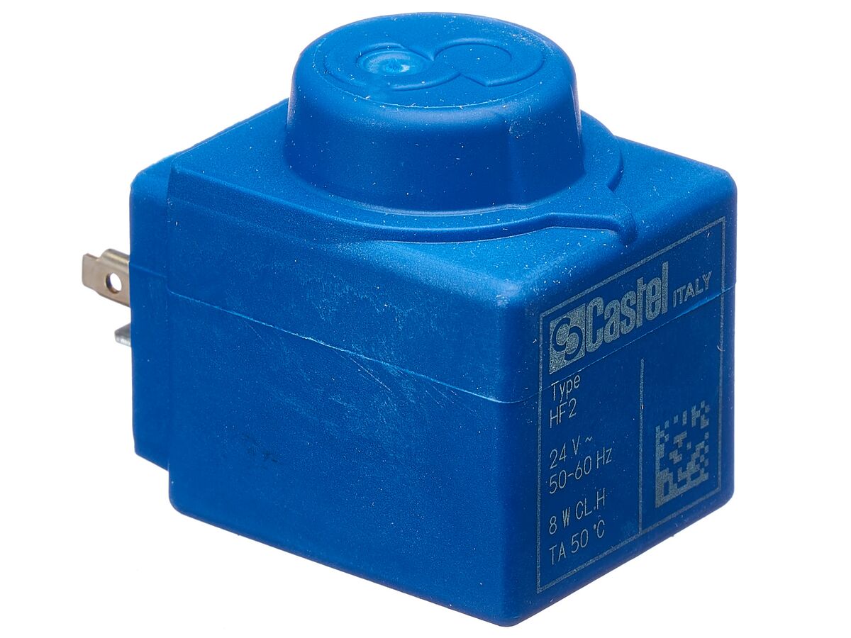 Castel Solenoid Coil 24VAC HF2/9300/RA2