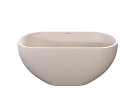 Supporting Image - Omvivo Villa Freestanding Bath 1500 x 700mm Island Sand - Front