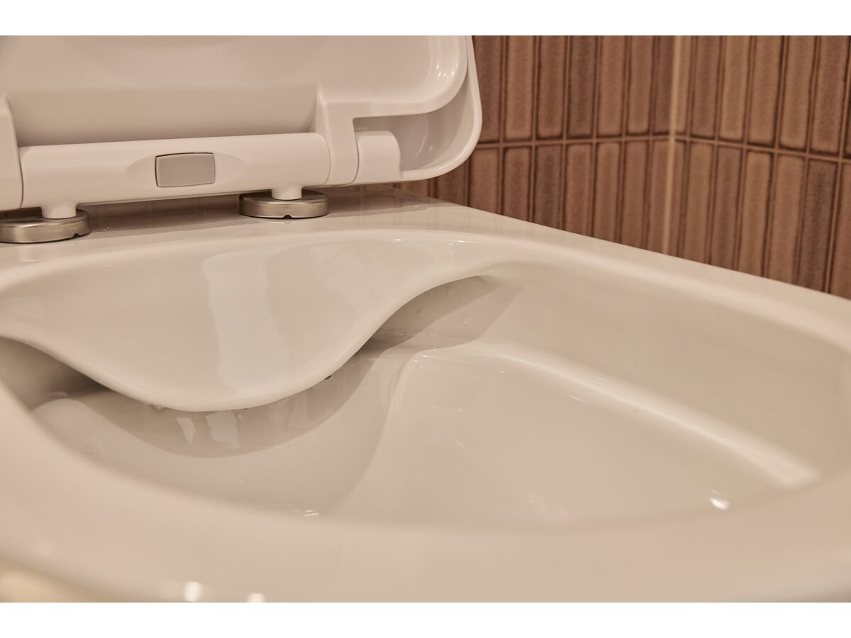 In Situ - Kado Lux Rimless Plus Back to Wall Overheight Pan with Soft Close Quick Release Seat (4 Star)