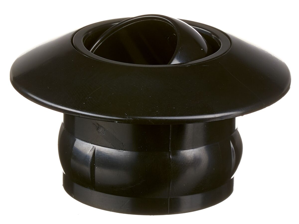 Spa Electrics Push In Eyeball Return Black 40mm Class 9