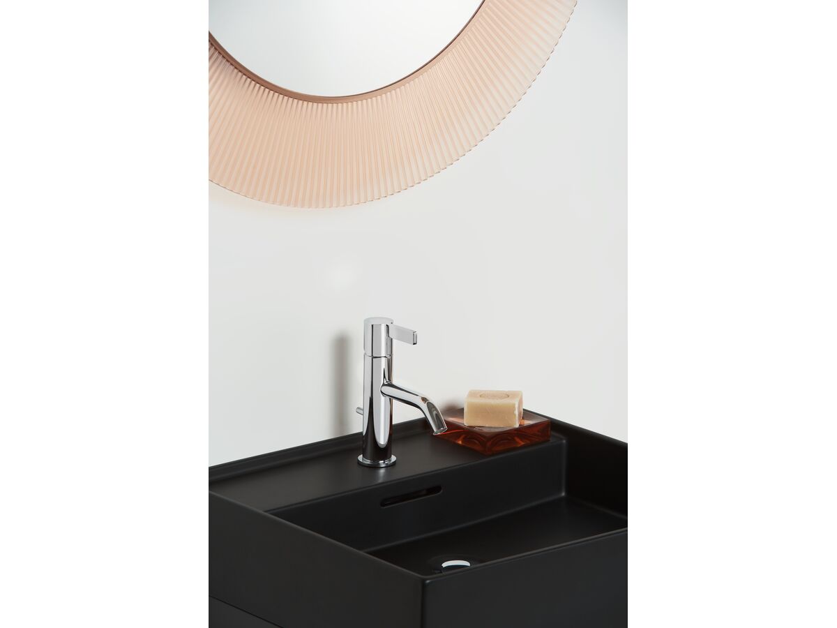Screw Fixings Types LAUFEN Kartell Wall Basin with Overflow 500mm x 460mm 1 Taphole Matte ...