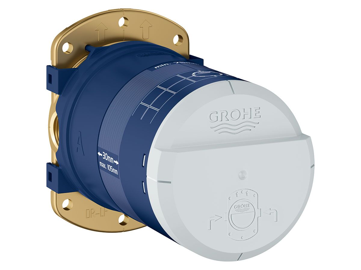GROHE Rainshower SmartActive with Shower Round