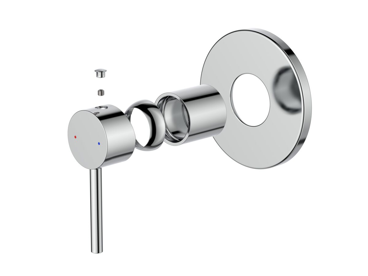 Supporting Image - Posh Bristol Pin Shower Mixer Chrome Lead Free