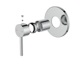 Supporting Image - Posh Bristol Pin Shower Mixer Chrome Lead Free