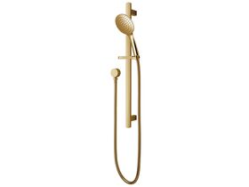 Voda Tide Deluxe 1 Function Slide Shower Brushed Brass PVD (3 Star)