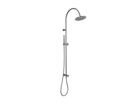 Hero - Faucet Strommen Vara Disc Twin Rail Shower Brushed Graphite (3 Star)
