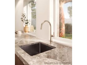 In Situ - Milli Etch Gooseneck Sink Mixer Brushed Nickel