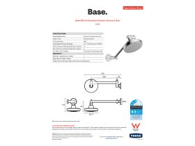 Specification Sheet - Base MK2 All Directional Shower Chrome (3 Star)
