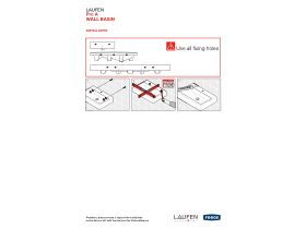 Installation Instructions - LAUFEN Pro A Wall Basin