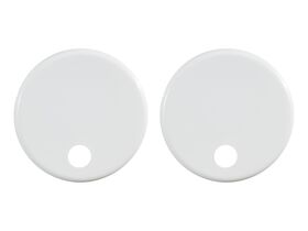 Kado Lux Large Hinge Cover Plates White