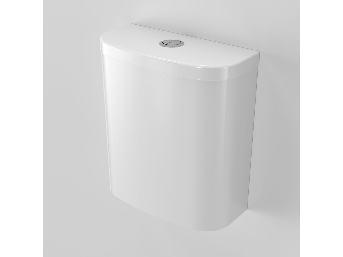 In Situ - Caroma Forma II Cleanflush Close Coupled Back to Wall Back Inlet Cistern Gloss White (4 Star)
