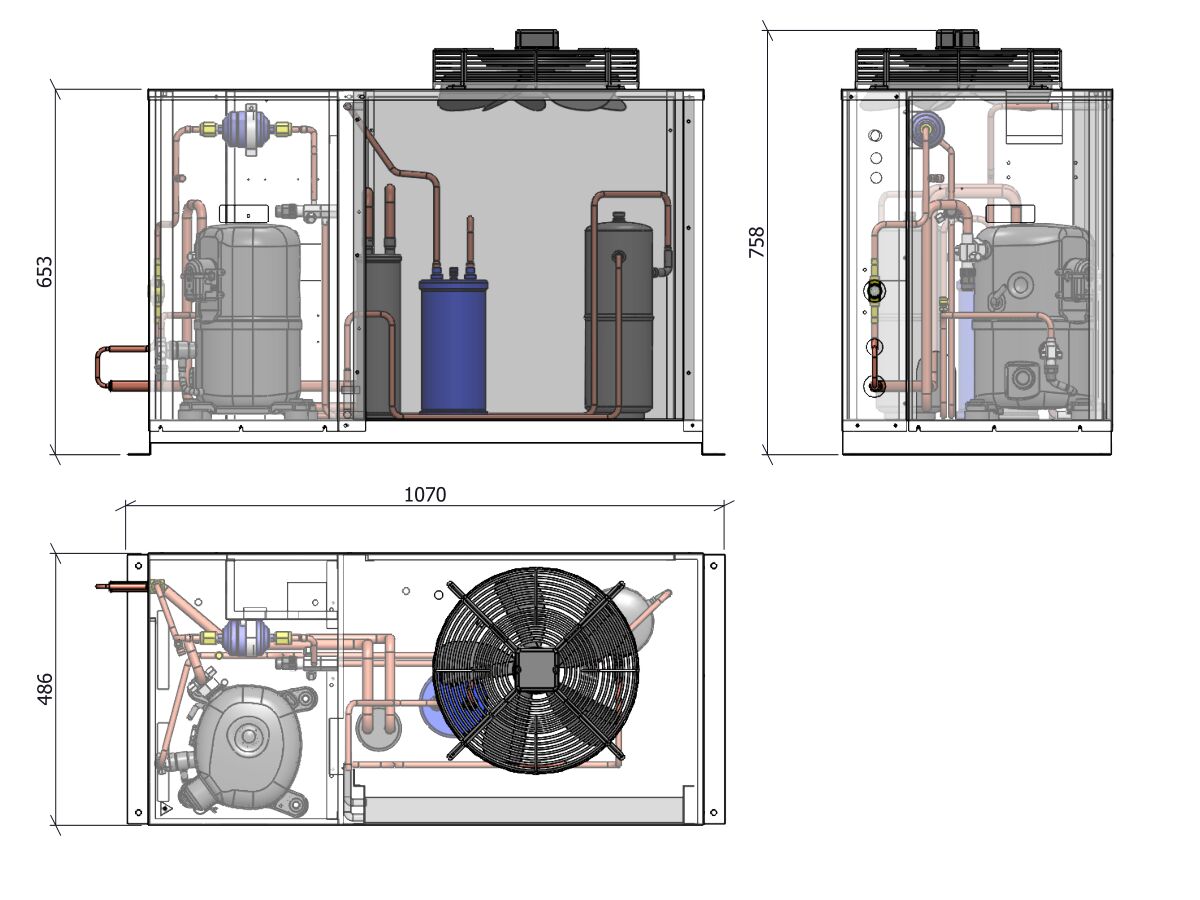 Acpac Packaged Condensing Unit AP2.9L1-0-XC