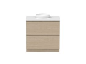 Hero - Posh Domaine All-Drawer Twin 900mm Floor Mounted Vanity Unit 50mm Top