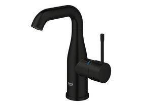 Supporting Image - GROHE Essence New Gooseneck Basin Mixer Matte Black Lead Free