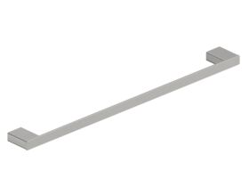 Hero - Mizu Bloc Single Towel Rail 600mm Brushed Nickel