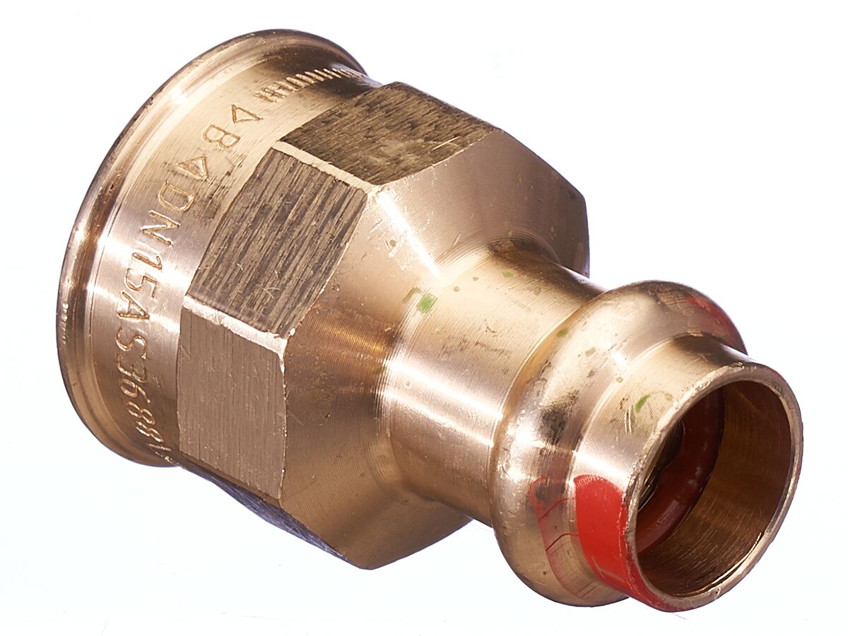 >B< Press Hi-Temp Female Coupling 15mm x 1/2" BSP