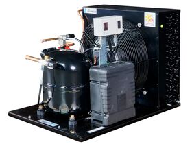 Tecumseh AJ2 HTA Condensing Unit 1 1/4 R404 MHBP CAJT4517ZHR-FZ-3 with Pressure Control 1.5 HP